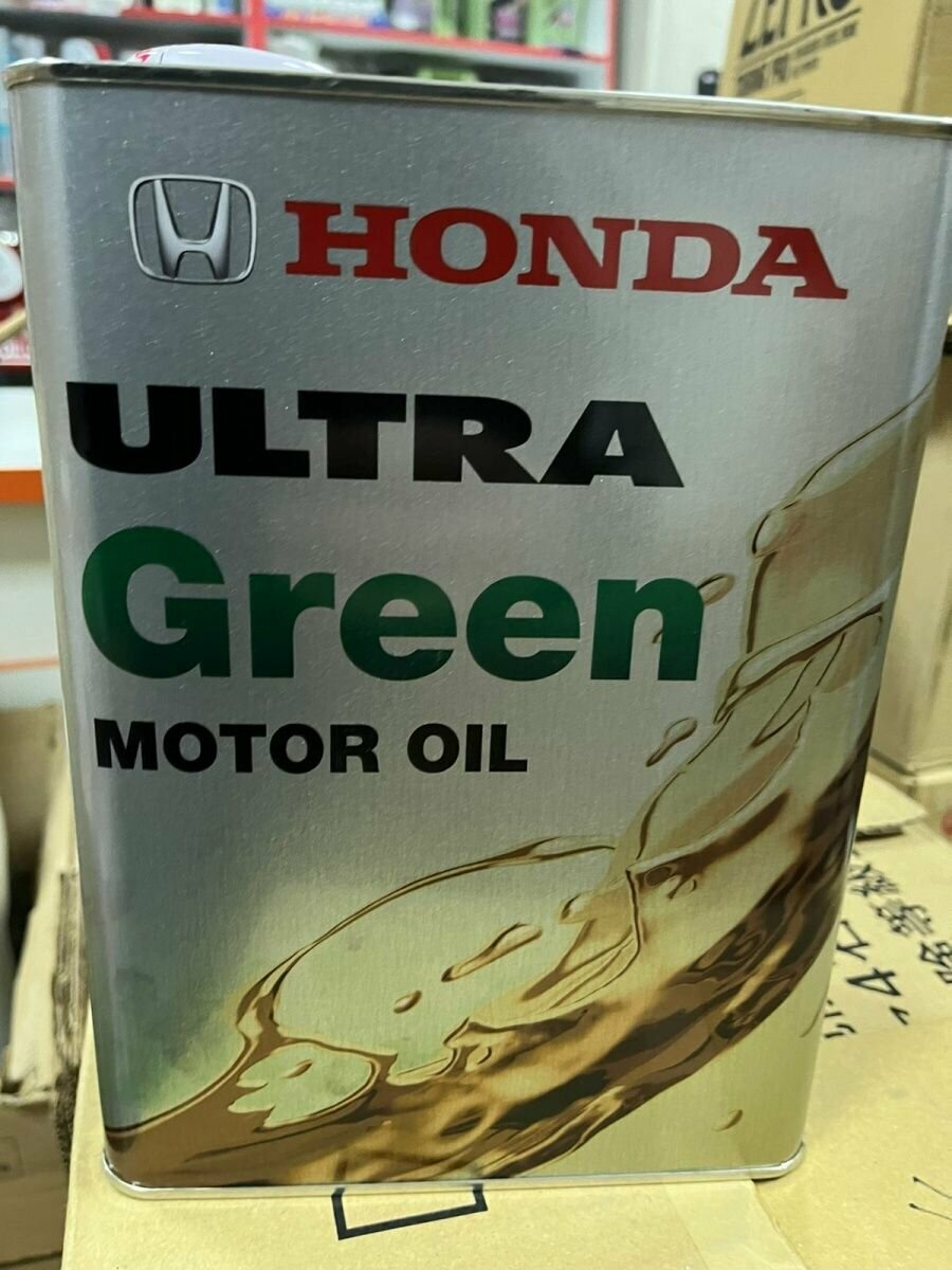 Синтетическое моторное масло Honda Ultra Green 0W20 SN