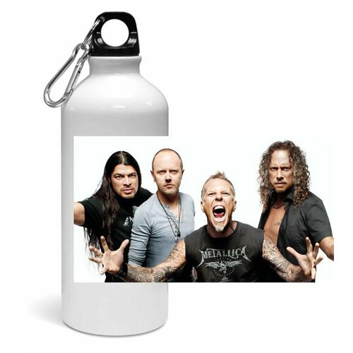фото Спортивная бутылка metallica, металлика №7 goodbrelok