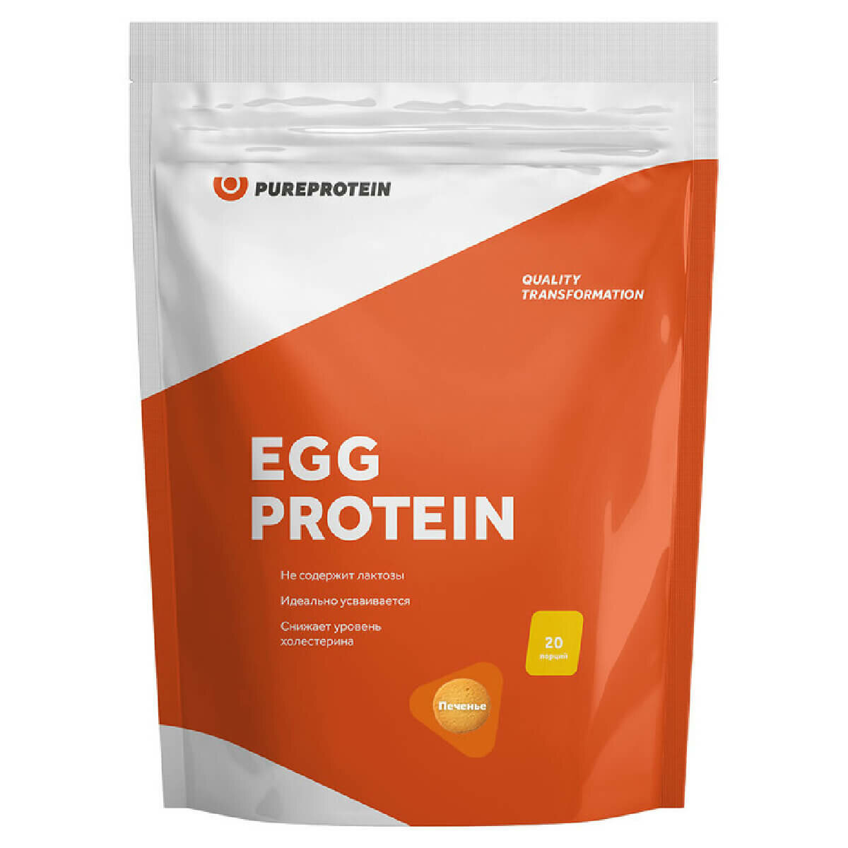 PureProtein Яичный протеин, вкус «Печенье», 600 г, Pure Protein