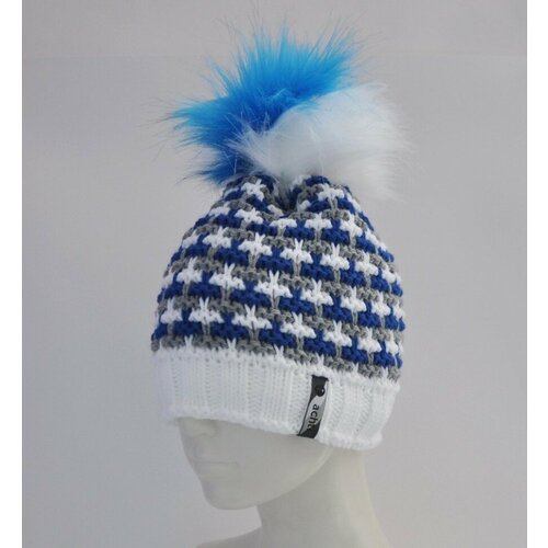 Шапка achti, размер 56-58, мультиколор