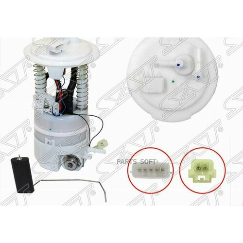 фото Sat st-17040-cb00a топливный насос (в сборе) nissan murano #z50 03-08 vq35de