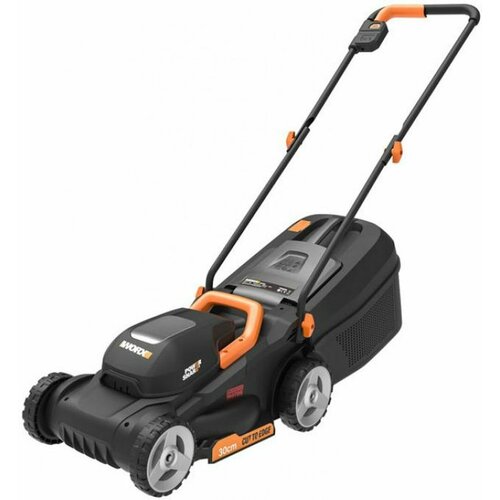 Аккумуляторная газонокосилка WORX WG730E 20В бесщеточная 30 см 4Ач