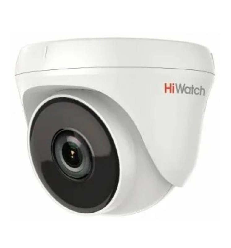 Камера видеонаблюдения аналоговая, HIWATCH, 1080p, 2.8 мм, 1920 х 1080, белого цвета