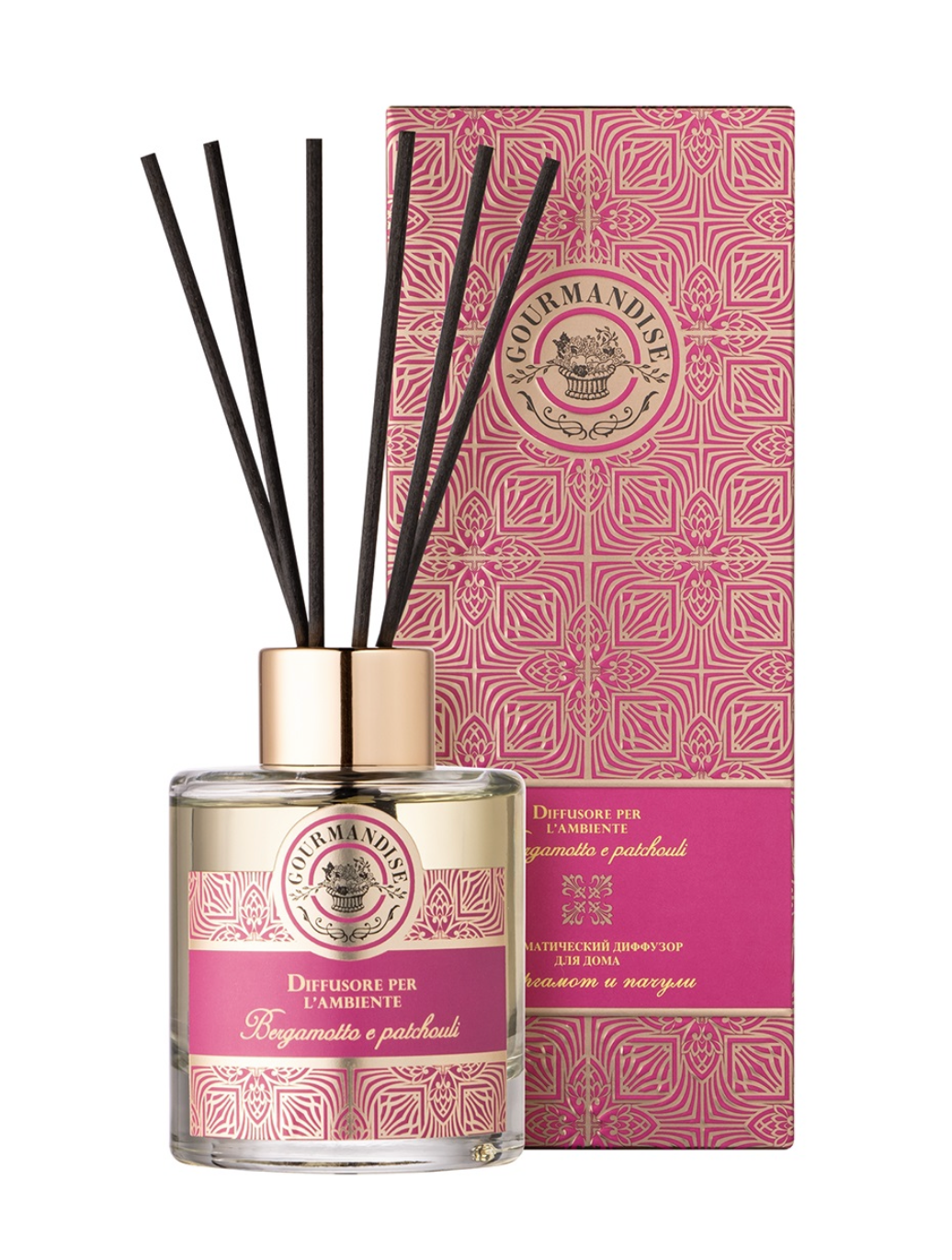 Ароматический диффузор Gourmandise Diffusore per l'Ambiente Bergamotto e Patchouli - фото №2