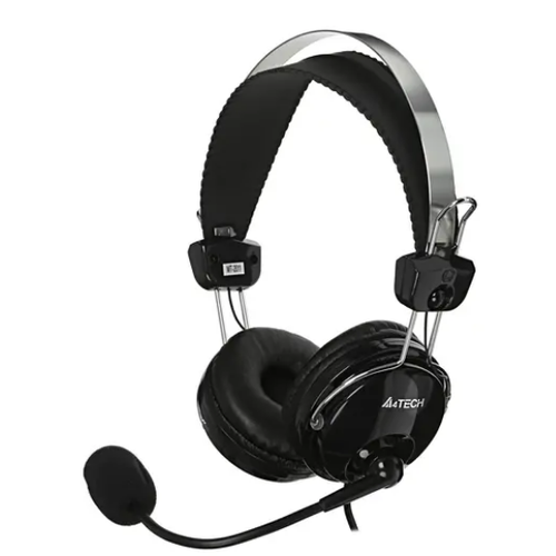 Компьютерная гарнитура A4Tech HS-7P черный 206000₽