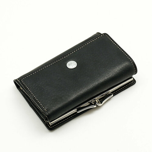 фото Кошелек sergio valentini, фактура тиснение, черный