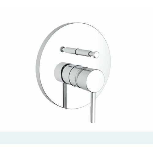 Смеситель для ванны/душа LAPARET MINIILIADA встраиваемый, хром, без излива, гарантия 5 лет