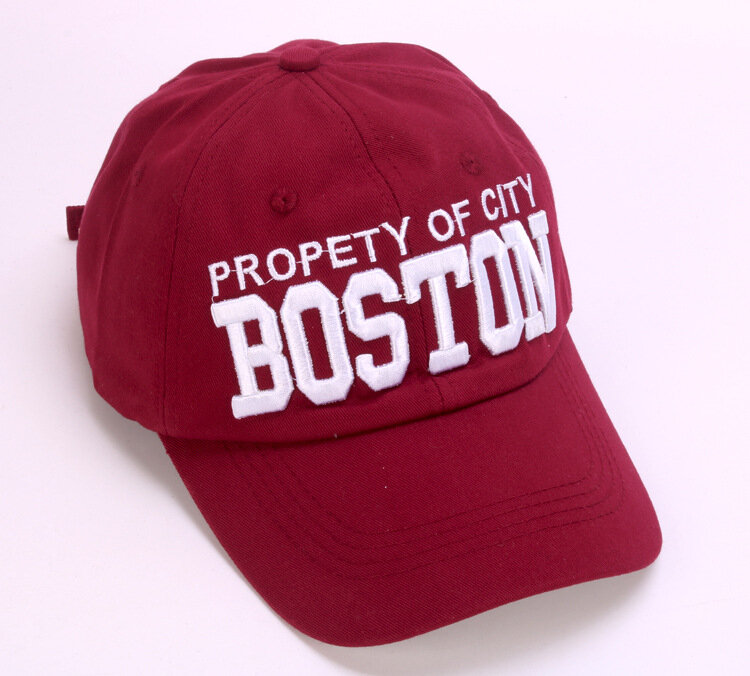 Бейсболка  мужская Boston для мужчин и женщин, размер 55/60, красный — фото 1