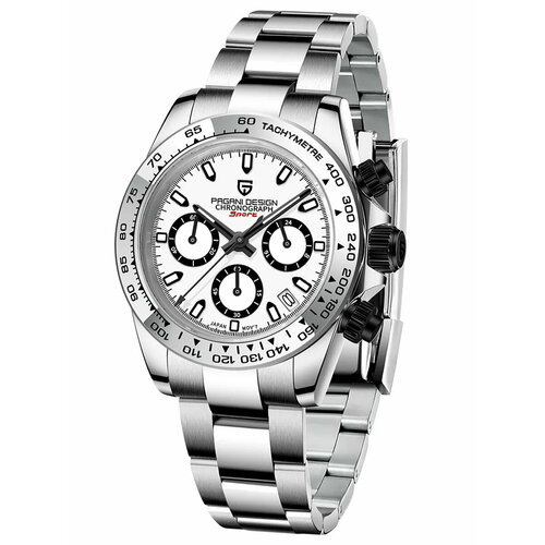 наручные часы pagani design белый Наручные часы Pagani Design, серебряный, белый