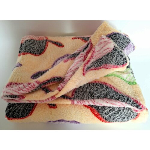 Плед бамбук Листья blanket 2-х спальный Макери 562₽