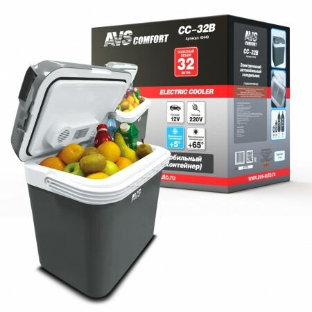 43440 Холодильник автомобильный CC-32B 32л 12V/220V