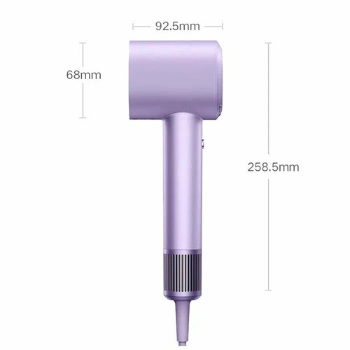 фото Фен для волос mijia hair dryer h701, цвет: фиолетовый