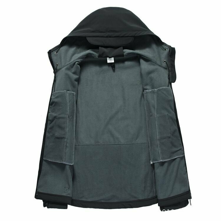 Флисовый тактический костюм на полсезона, костюм тактический softshell/весной, осень, зима — фото 1