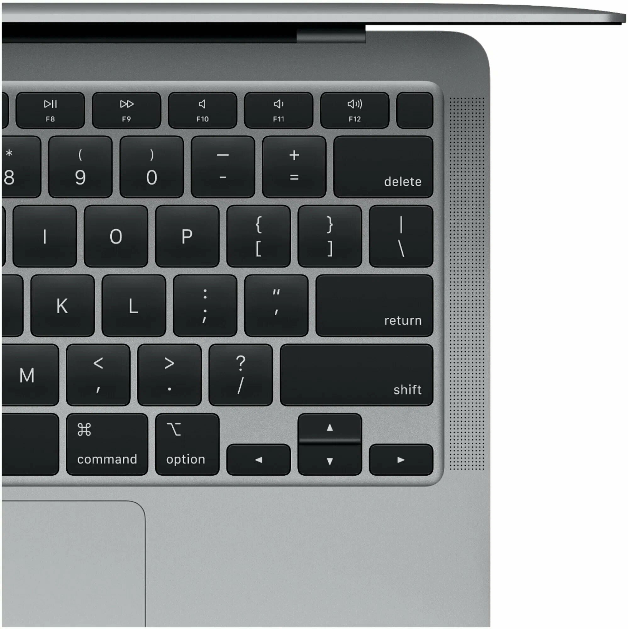 Ноутбук Apple MacBook Air 13 2020 2560x1600, Apple M1 3.2 ГГц, RAM 8 ГБ, DDR4, SSD 256 ГБ Space Gray (MGN63) — фото 1