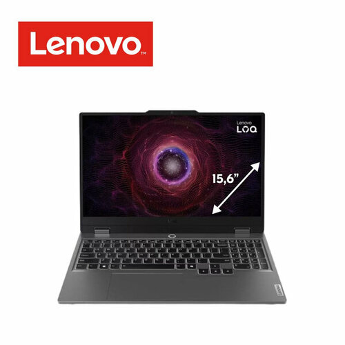 Игровой ноутбук Lenovo LOQ 15ARP9 156 AMD Ryzen 5 7235HS RAM 16 ГБ SSD 512 ГБ NVIDIA GeForce RTX 3050 6 Гб Без системы 83JC0058RK 85840₽