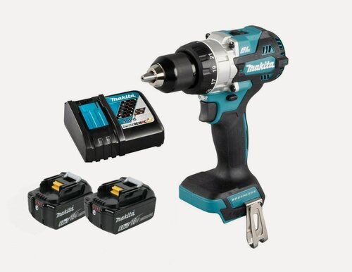 Изображение товара Аккумуляторная дрель-шуруповерт Makita DDF486RG2 (18V, 2х6.0Ah, Li-Ion)