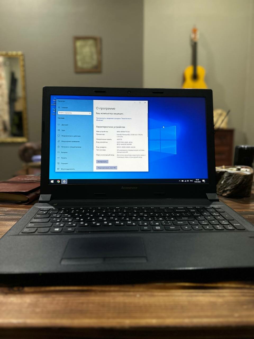 Ноутбук Lenovo B50 70 Intel Pentium 4 Gb/ SSD 128 Gb с дискретной видеокартой - хороший рабочий ноутбук