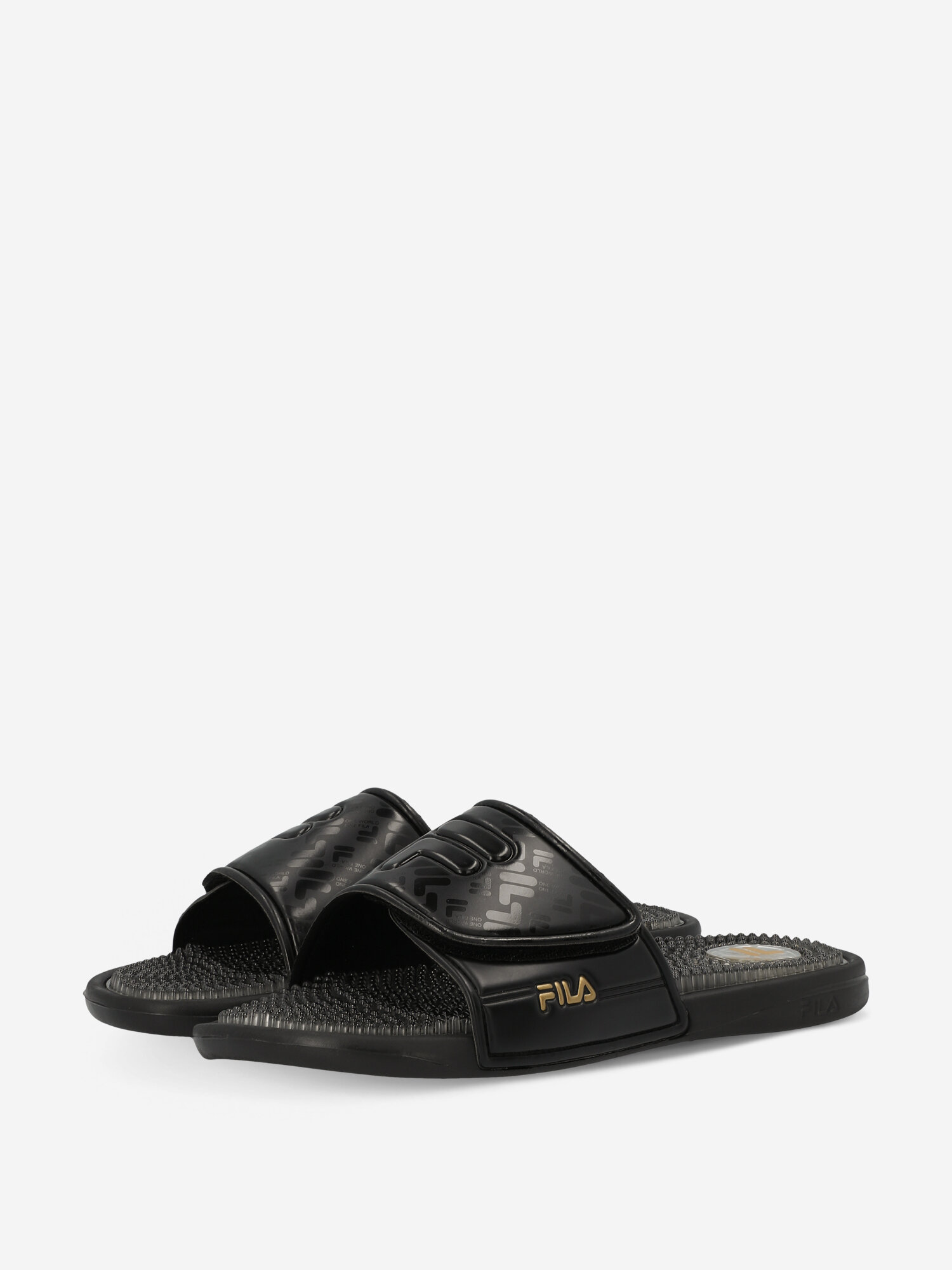 Сланцы Fila, размер 36, черный — фото 1