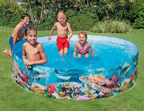 Изображение товара Жесткий бассейн Подводный мир интекс (INTEX), 244х46 см, от 3 лет, 58472