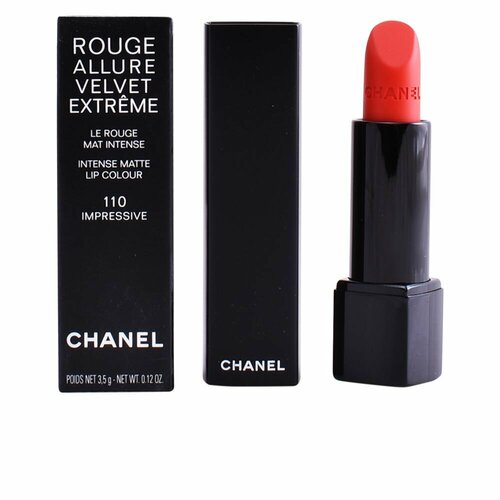 фото Chanel 110 impressive rouge allure velvet extreme матовая помада для губ