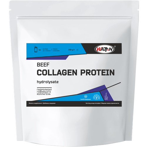 WATT NUTRITION Гидролизат коллагенового белка Говяжий, 250гр.