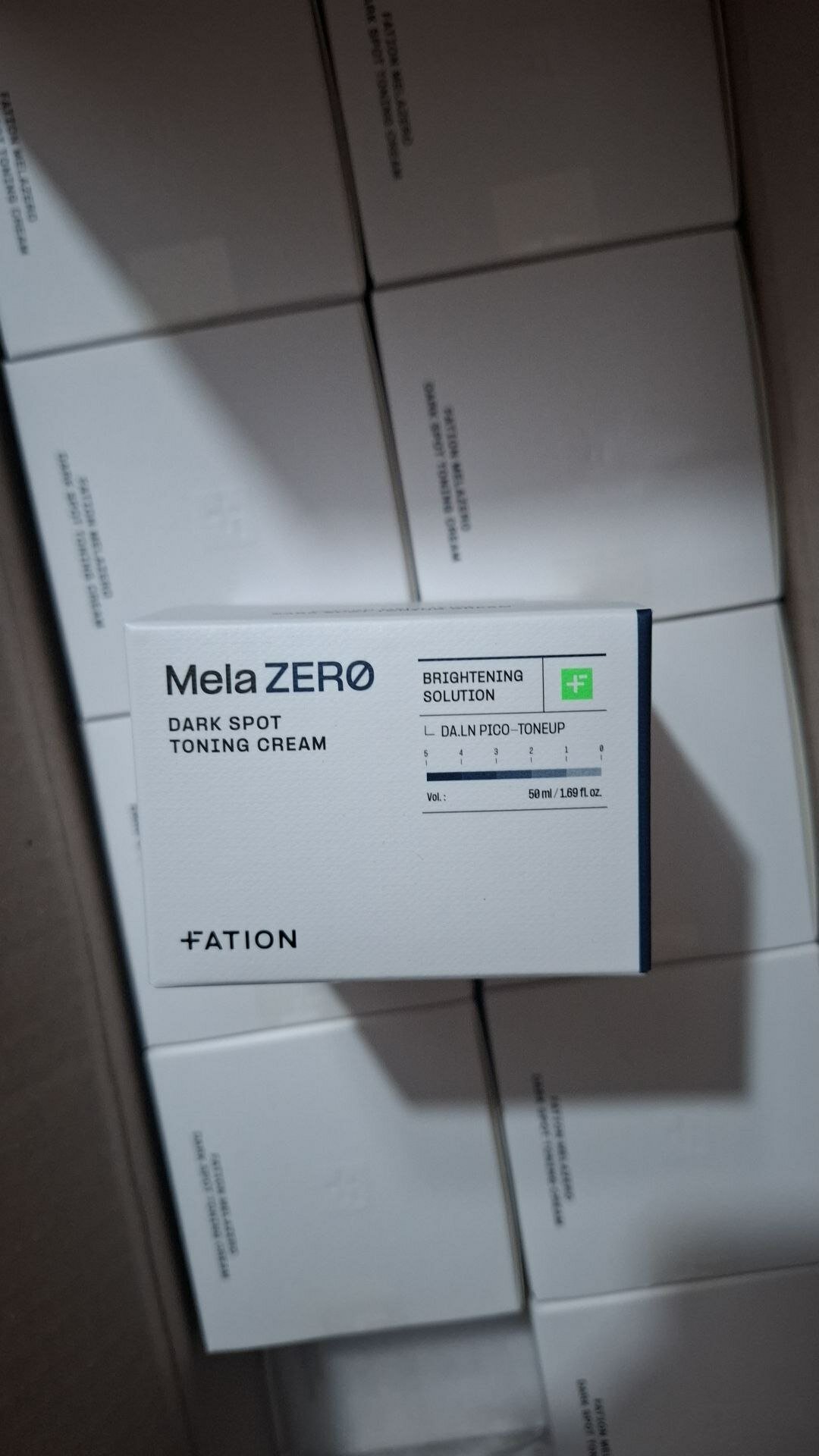 Тонизирующий и отбеливающий крем для лица FATION MelaZERO Dark Spot Toning Cream, 50 мл