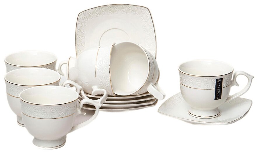 фото Чайный сервиз Balsford Грация Нежность 179-01004, 6 персон, 12 предм.