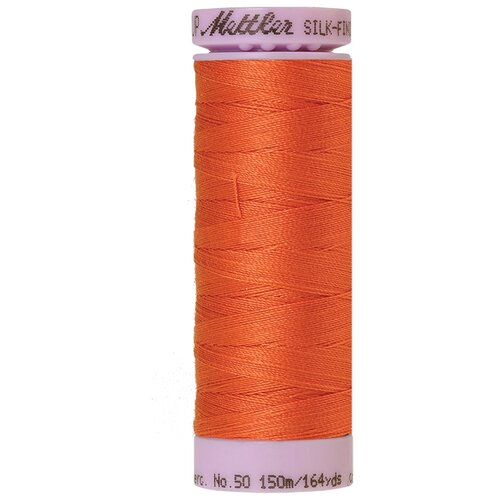 Нить для машинного квилтинга SILK-FINISH COTTON 50, 150 м 100% хлопок 1334 Clay ( 9105-1334 ) дом конфетти с 1334