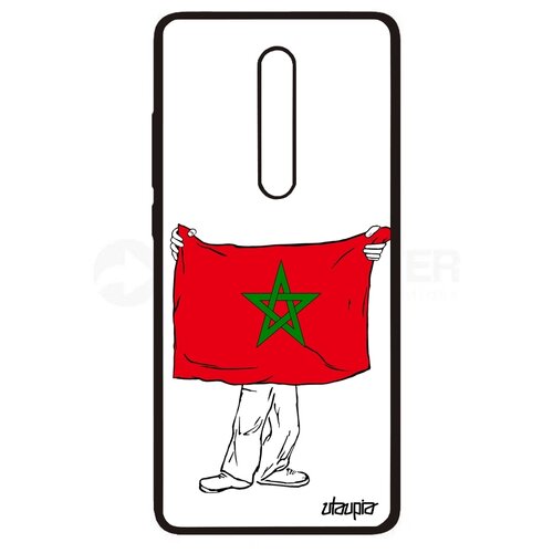 фото Чехол для xiaomi mi 9t, "флаг марокко с руками" путешествие государственный utaupia