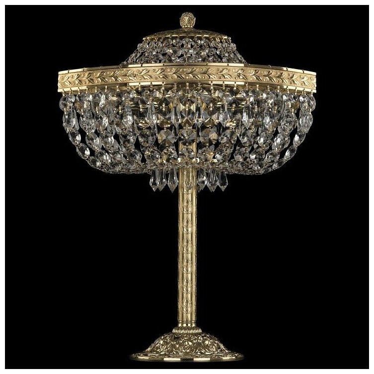 19273L6/35IV G Хрустальная настольная лампа Bohemia Ivele Crystal
