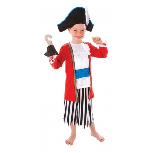 фото Детский пиратский костюм с крюком (8955), 104 см. amscan