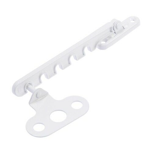 Ограничитель открывания металлический белый 411₽