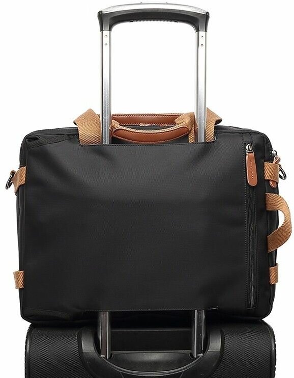 Рюкзак для ноутбука 15.6 дюймов бизнес черный, трансформер