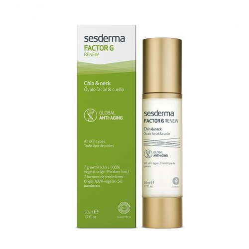 SesDerma Factor G Renew Oval face  neck Омолаживающее средство для овала лица и шеи