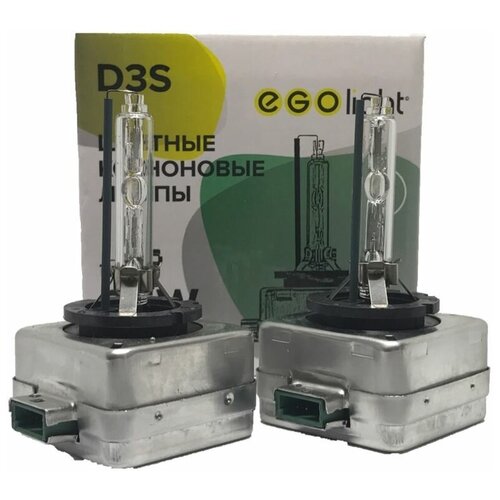 Лампа Ксеноновая D3s 4300k Egolight 2 Шт. Ego-D3s-4300k EGOLIGHT арт. Ego-D3S-4300K