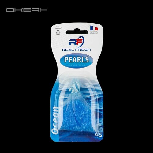 Ароматизатор для автомобиля Air freshener REAL FRESH PEARLS (Ocean / Океан)