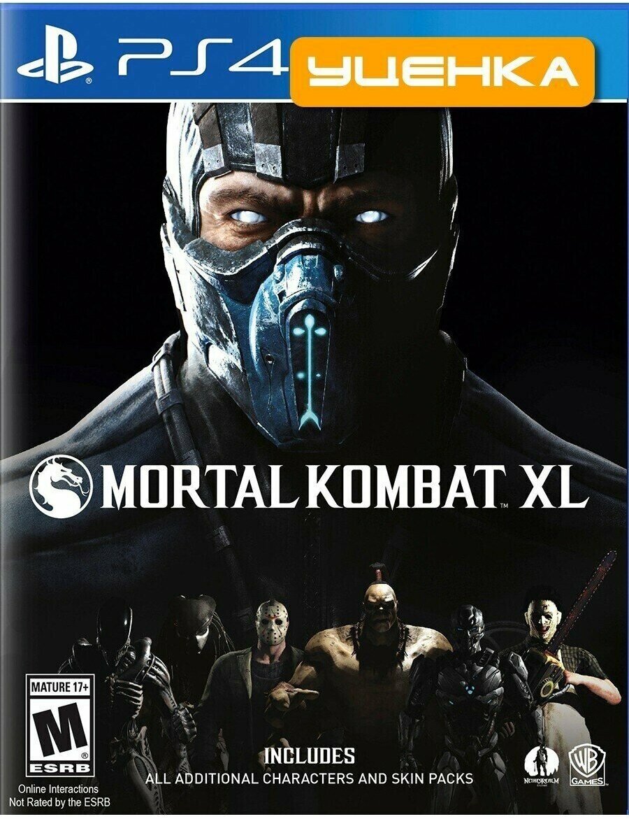 PS4 Mortal Kombat XL.