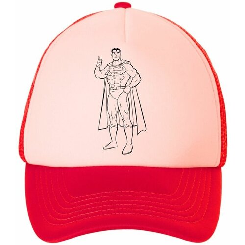 фото Кепка супермен, superman №13, с сеткой suvenirof-shop