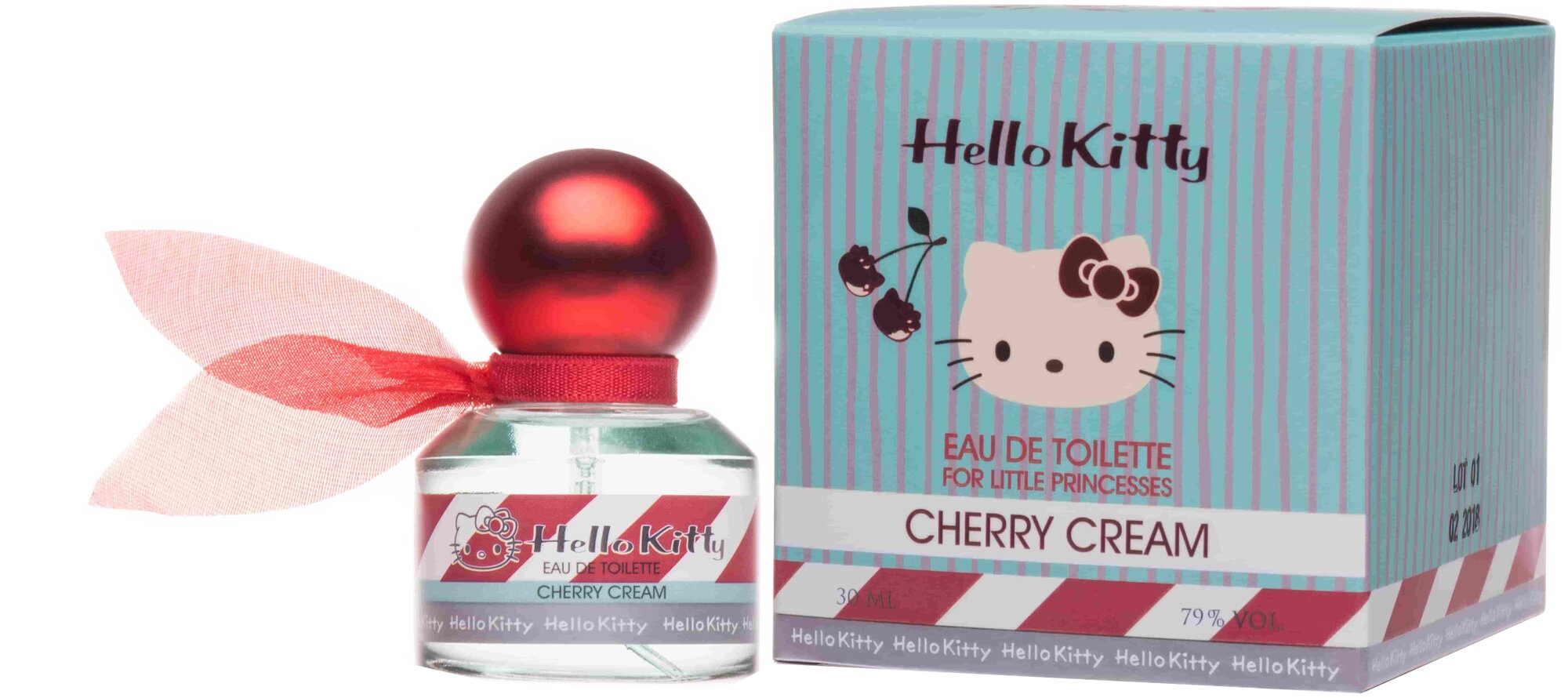 Hello Kitty Туалетная вода для девочек «CHERRY CREAM» 30 мл.