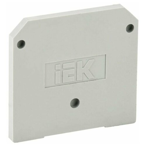 Заглушка для ЗНИ 4-6мм2 IEK YZN10D-ZGL-006-K03 (JXB35-50А) серый 1 шт