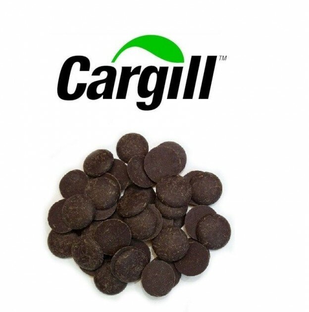Шоколад Cargill в галетах, темный 200 гр 57% какао - фотография № 1