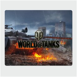 Коврик для компьютерной мышки Rocket - World of Tanks, 23x19 см