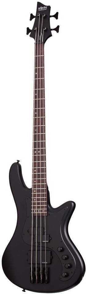 4х струнная бас-гитара SCHECTER STILETTO STEALTH-4 SBK