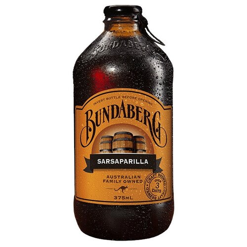 Лимонад Bundaberg Sarsaparilla, 0.375 л, стеклянная бутылка