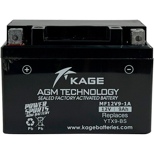 KAGE Аккумулятор YTX9-BS
