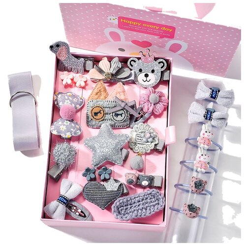 Комплект заколок для девочки 24шт. Happy Every Day