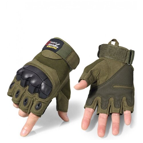 фото Тактические перчатки беспалые army tactical gloves, 762 gear, арт 325, цвет олива (olive)-xl tactica 762