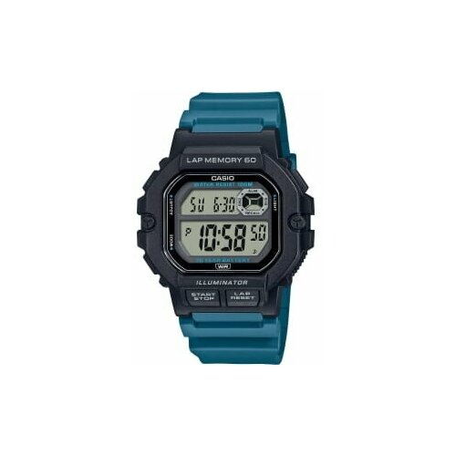 фото Наручные часы casio наручные часы casio collection ws-1400h-3a, синий, черный