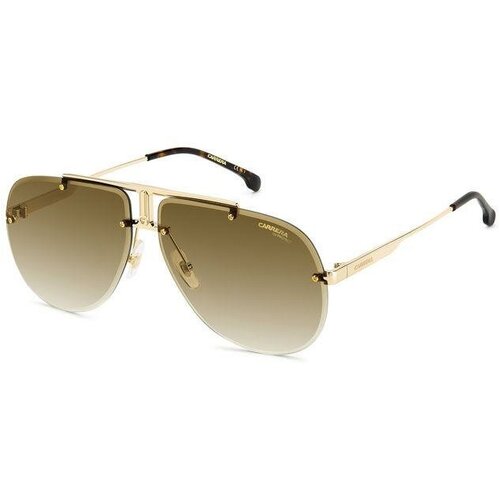 Солнцезащитные очки Carrera, коричневый, золотой