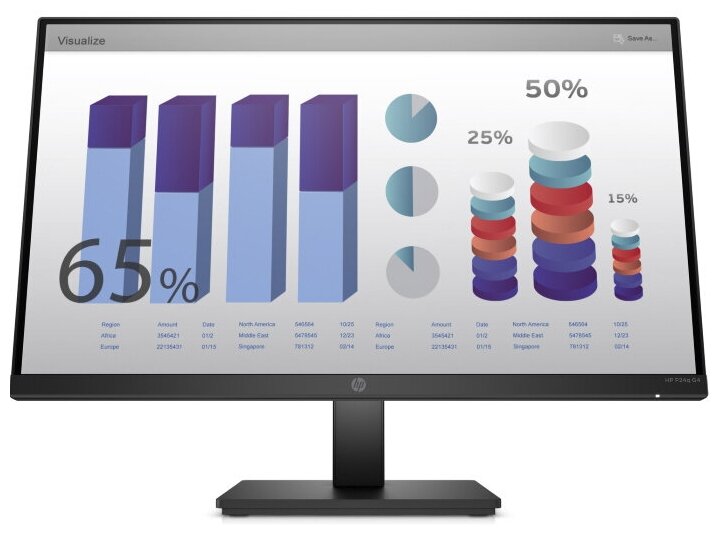 Hp LCD 23.8" P24q G4 QHD Monitor